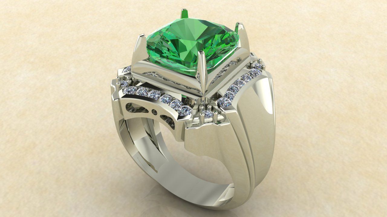 Ring Men 3D print model_4