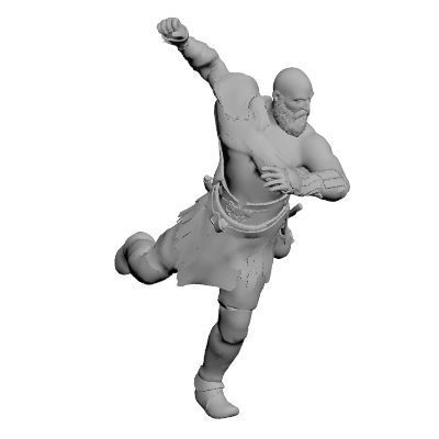 Superhero concept 3D model_8