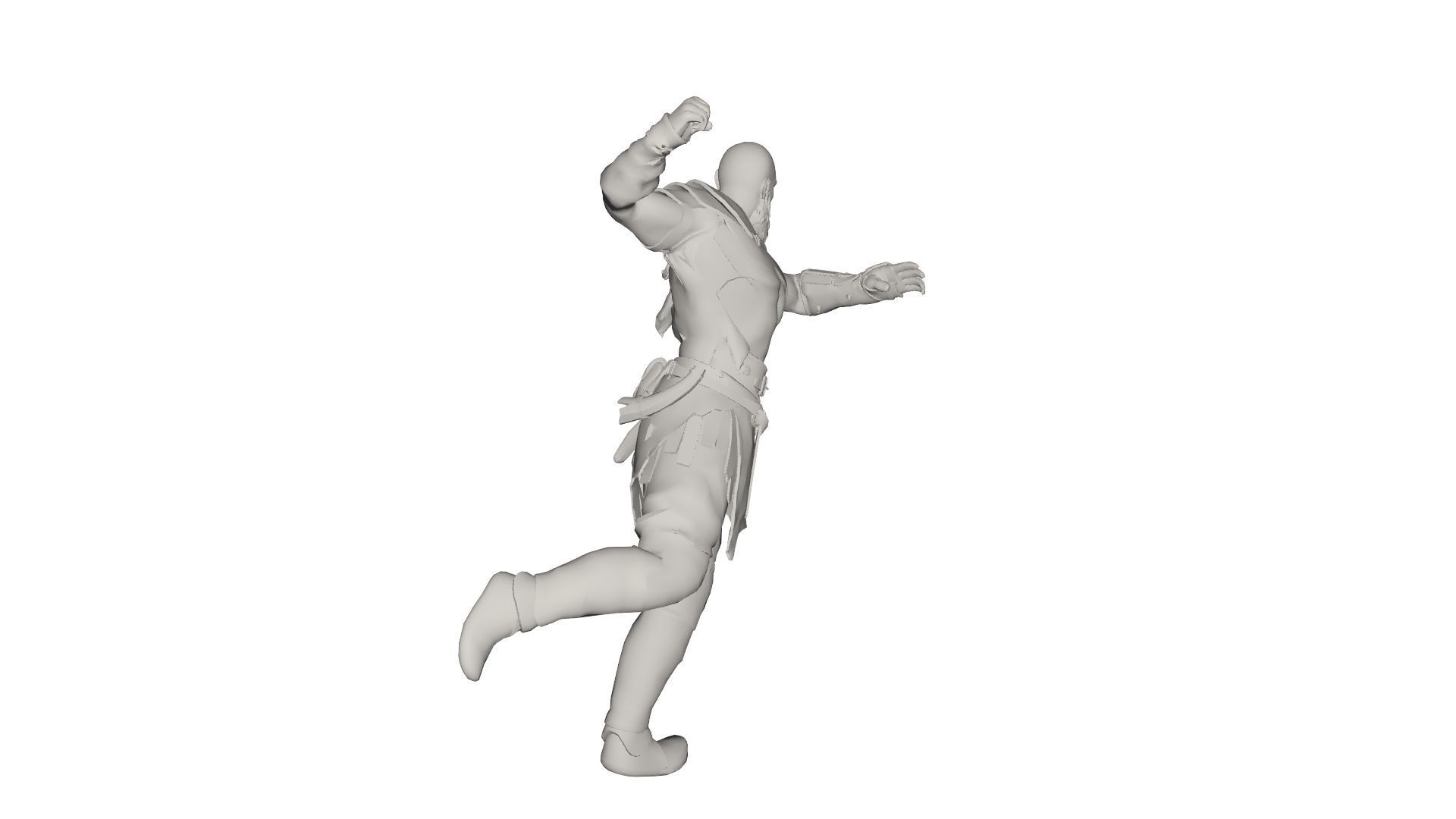 Superhero concept 3D model_2