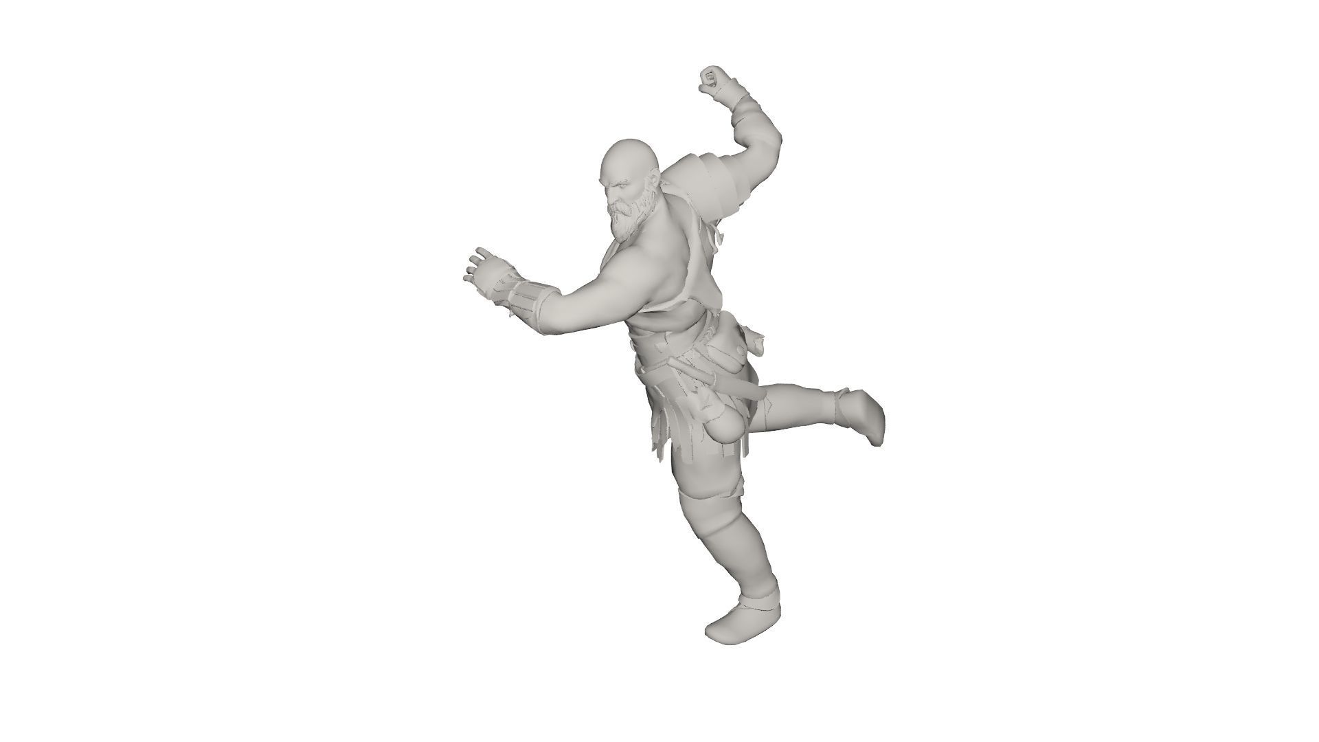 Superhero concept 3D model_6