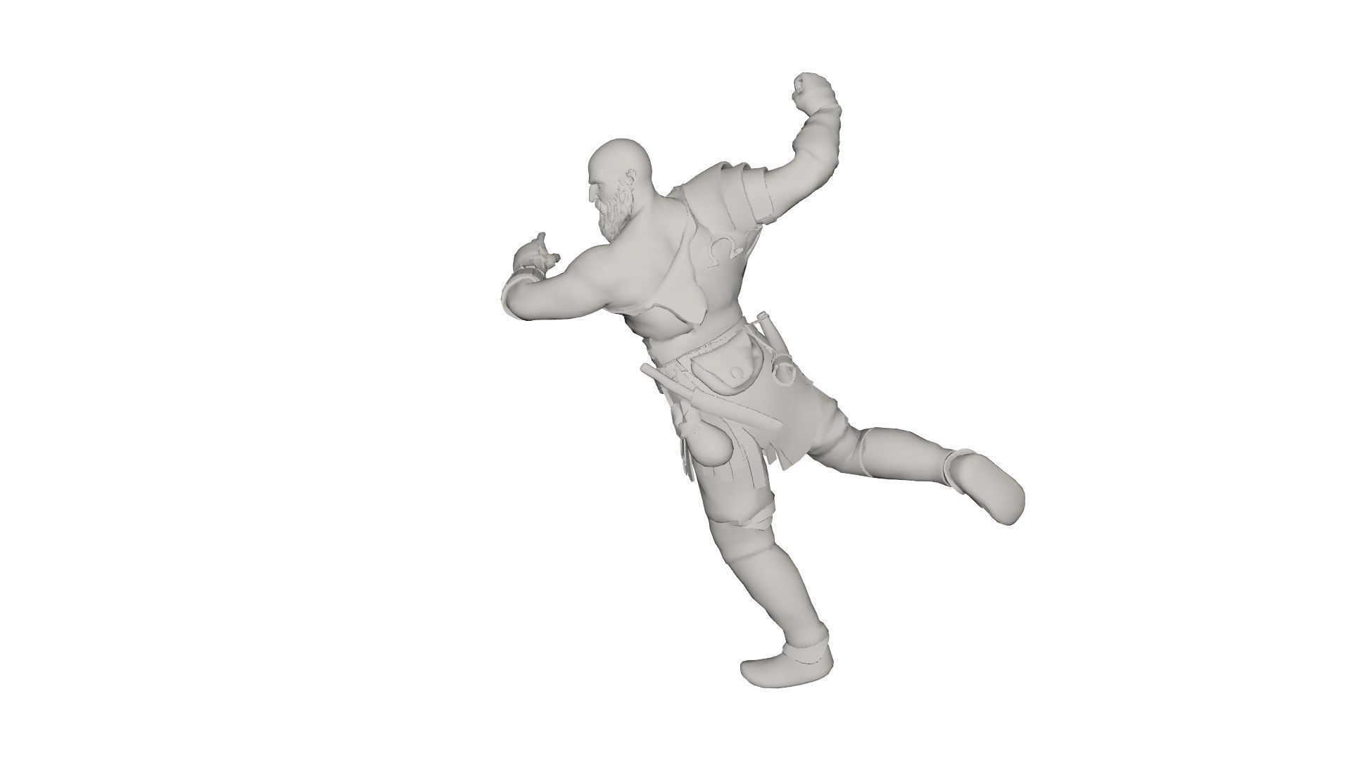 Superhero concept 3D model_5