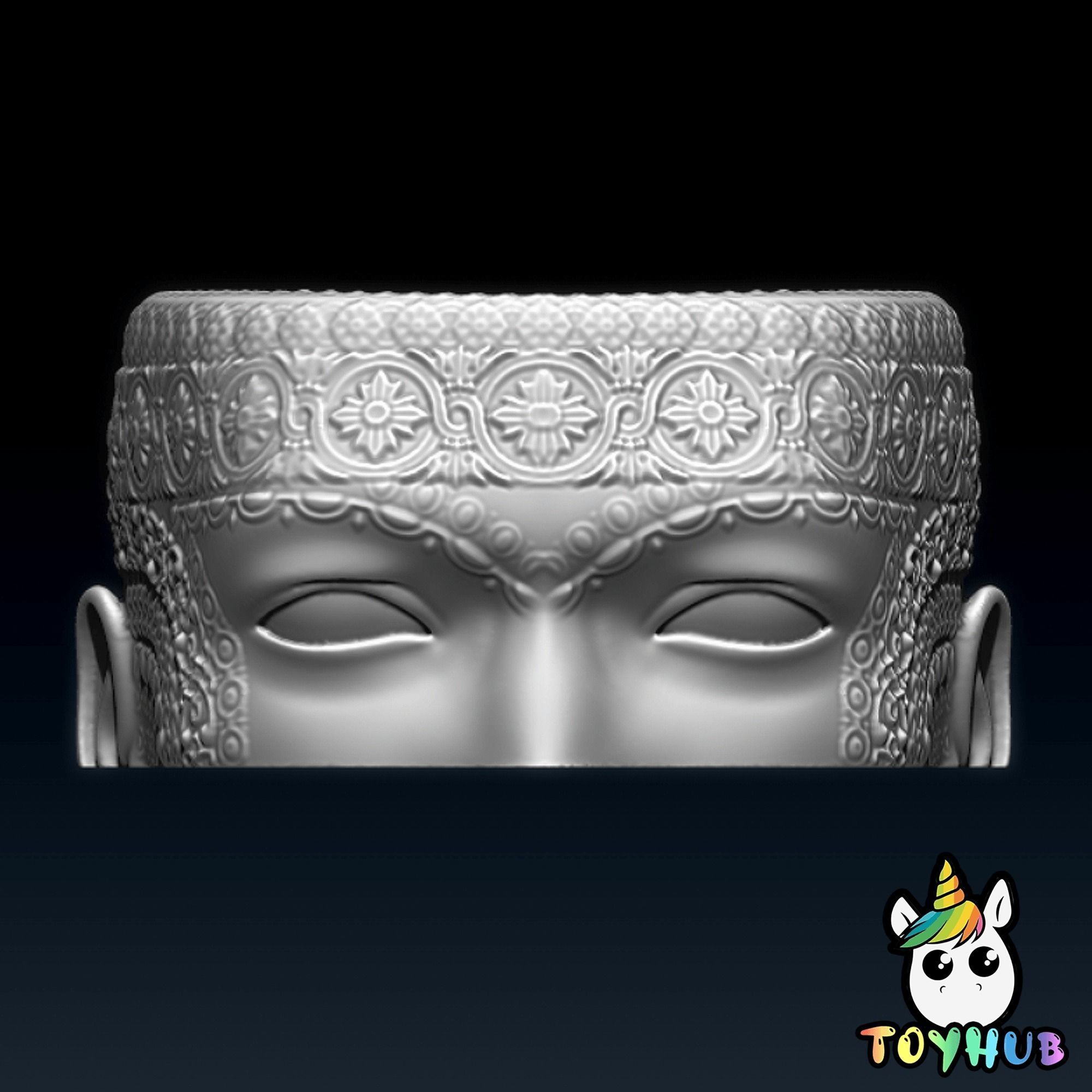 HUMAN FACE HOLDER- USE IT AS YOU LIKE 3D print model_2