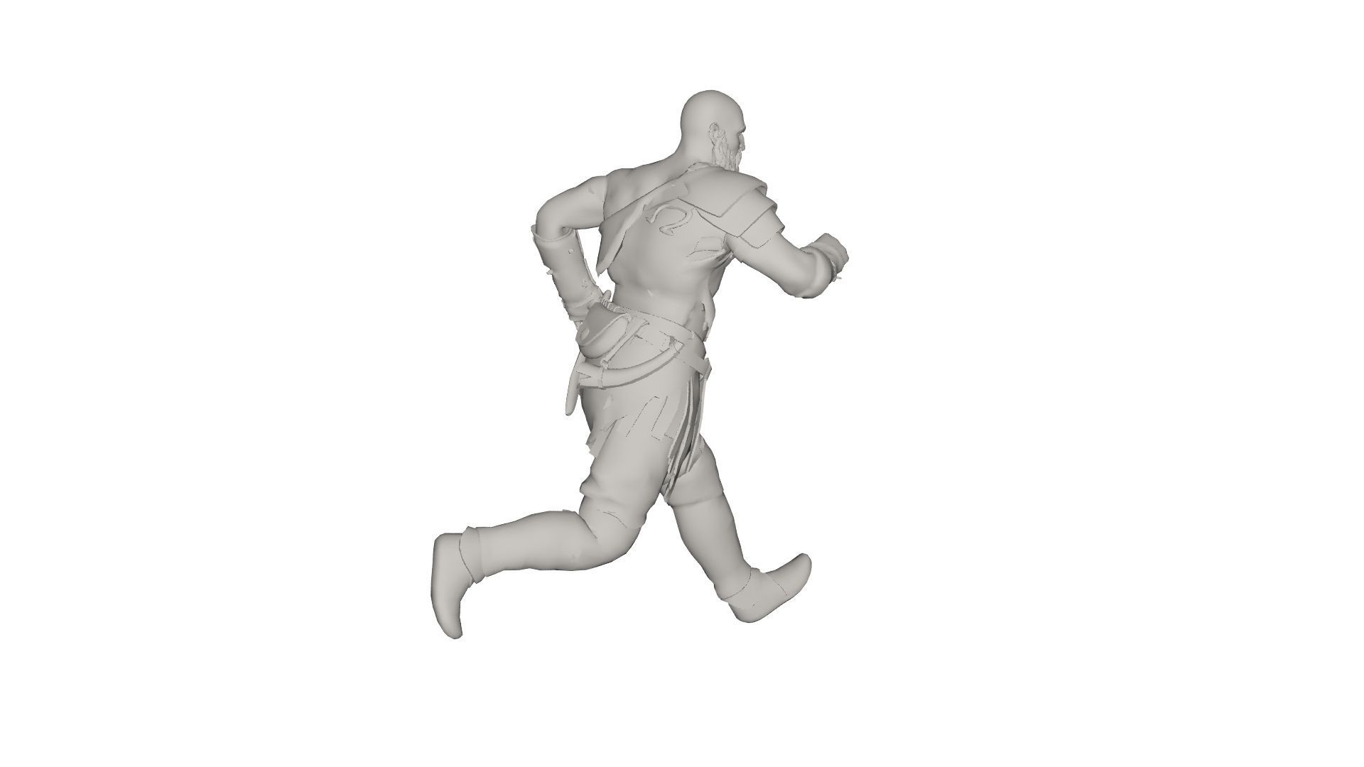 Superhero concept 3D model_2