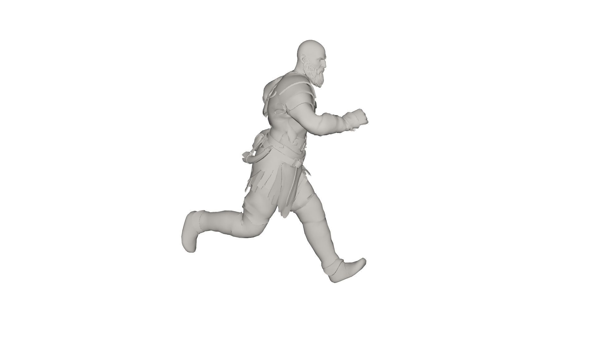 Superhero concept 3D model_1