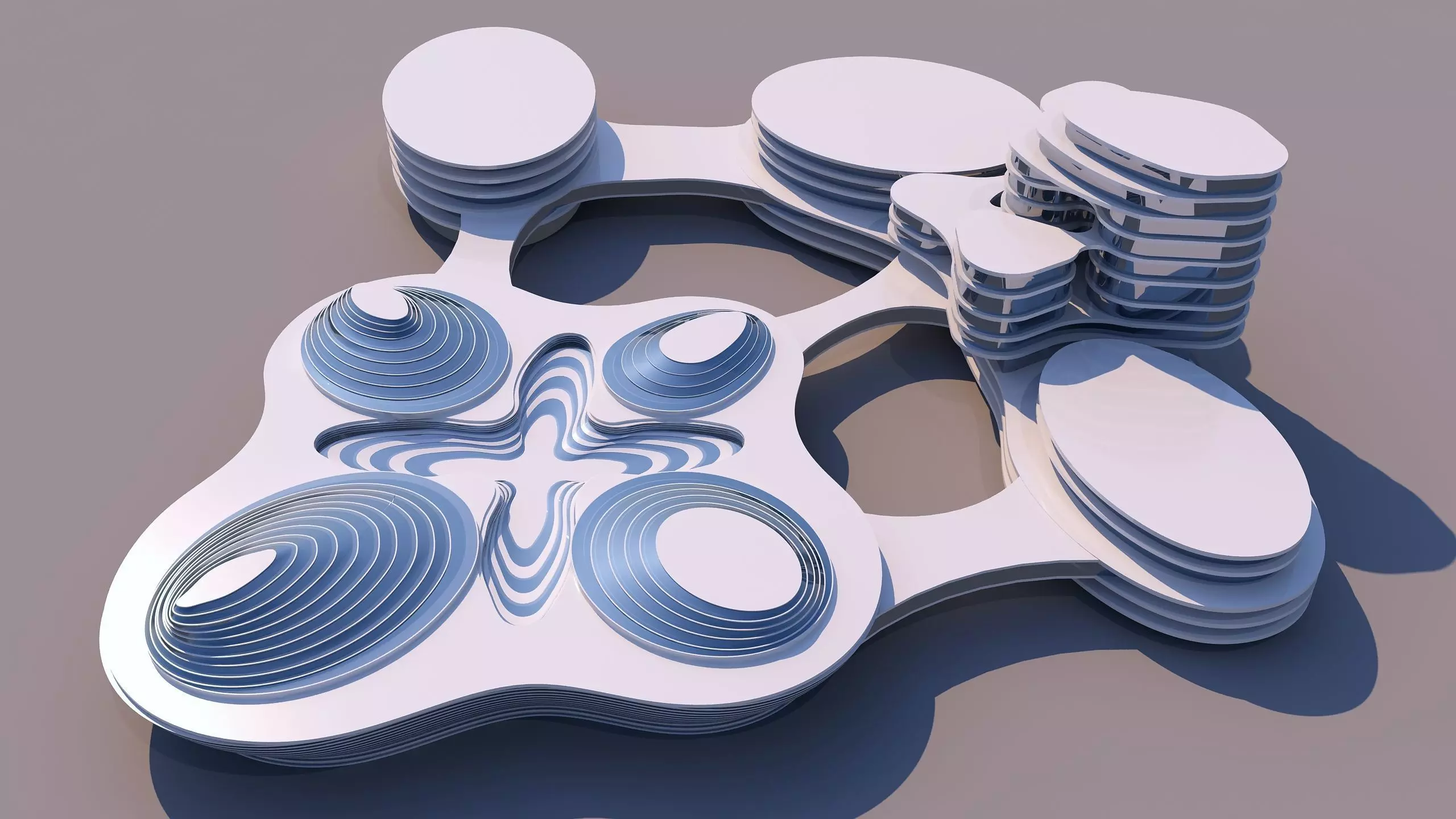 0119 - Modern Building 3D model_0