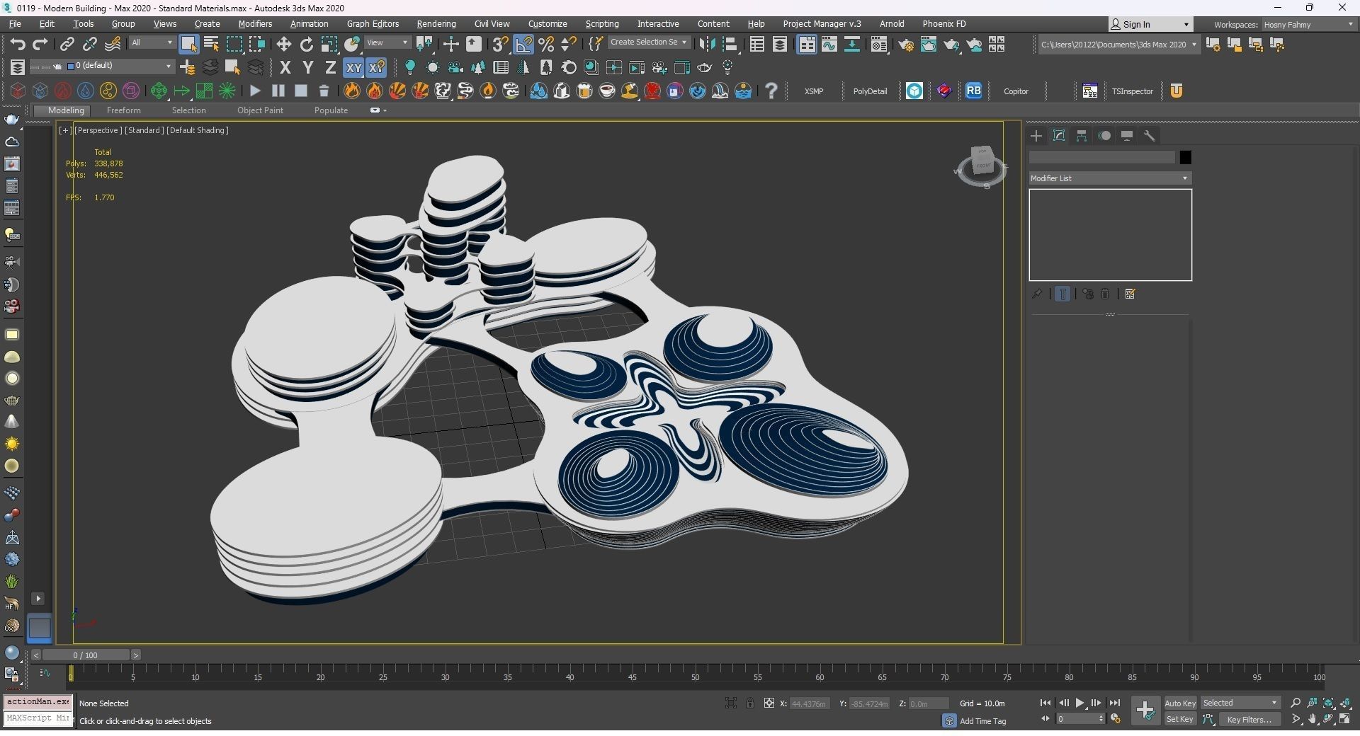 0119 - Modern Building 3D model_22