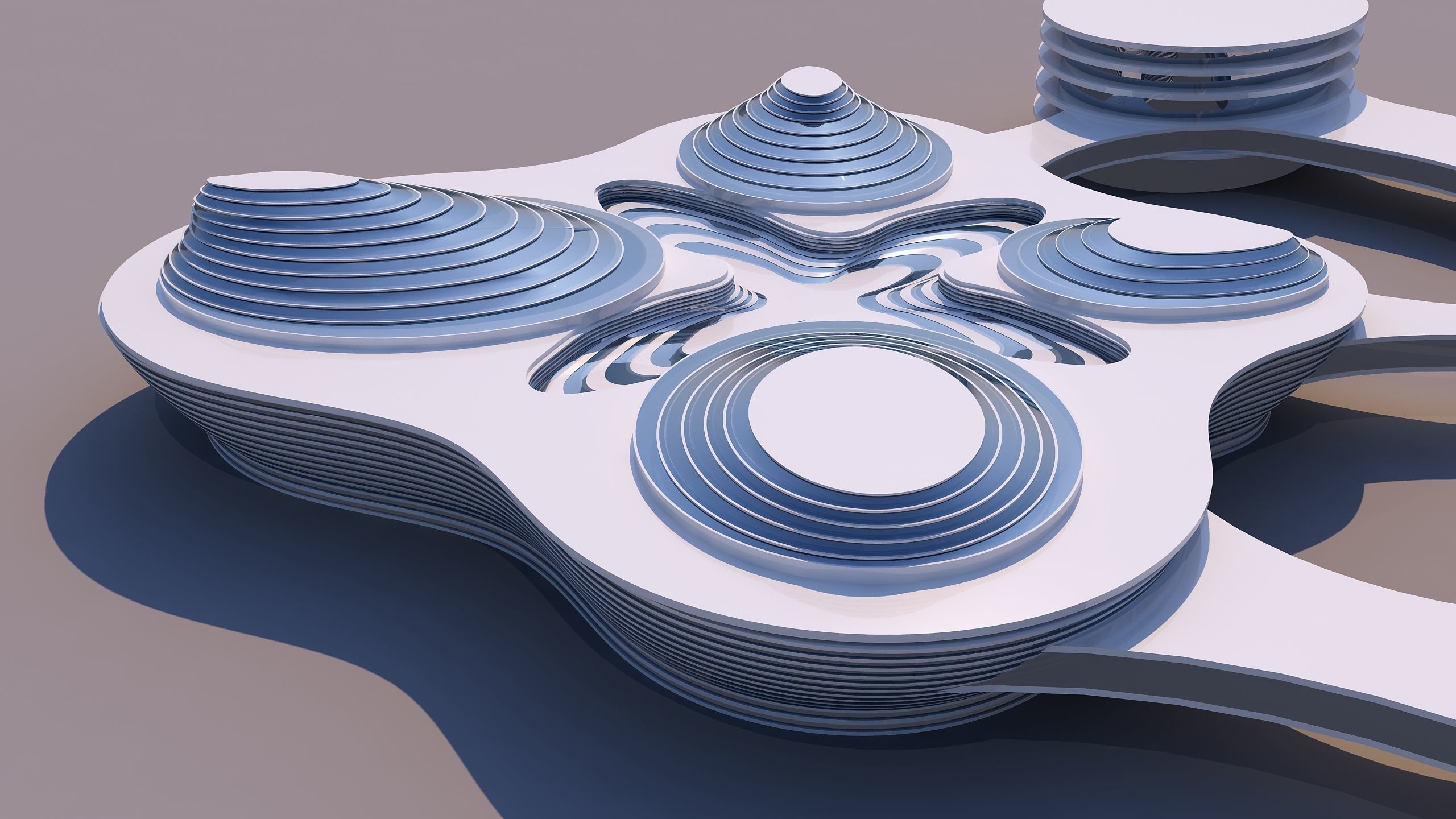 0119 - Modern Building 3D model_8