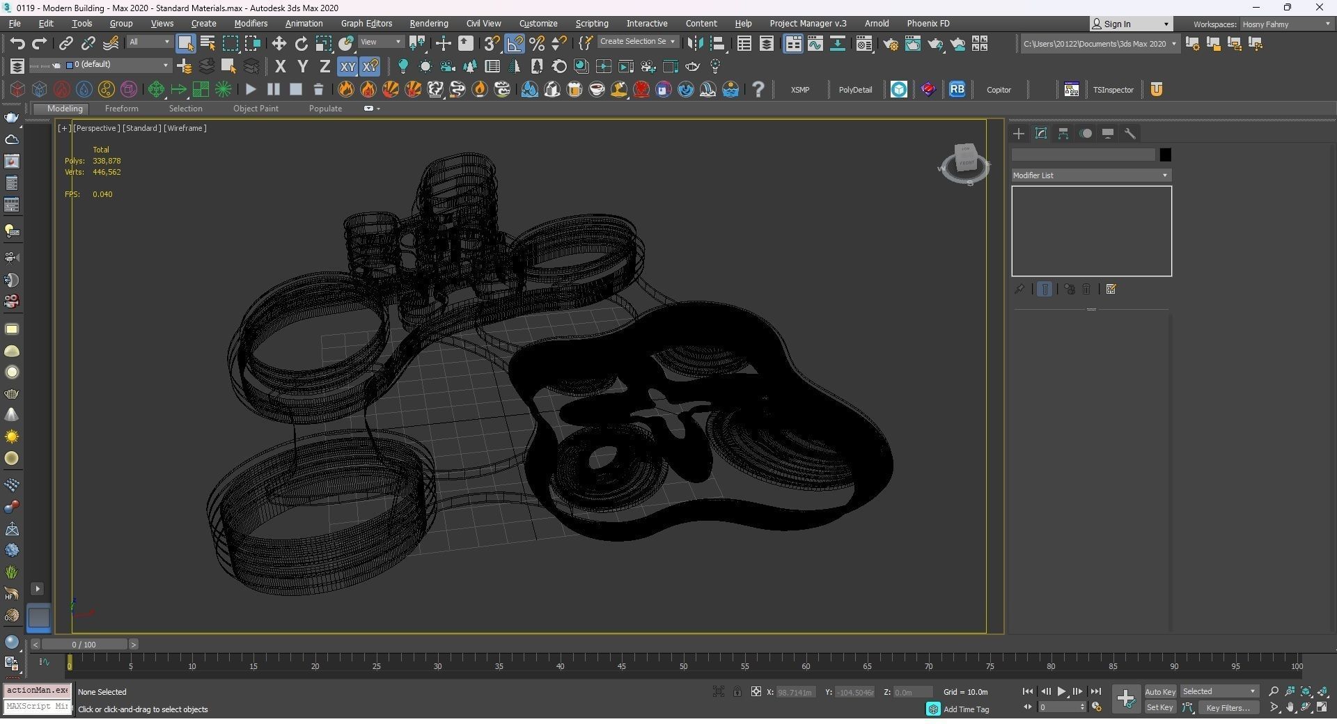 0119 - Modern Building 3D model_23