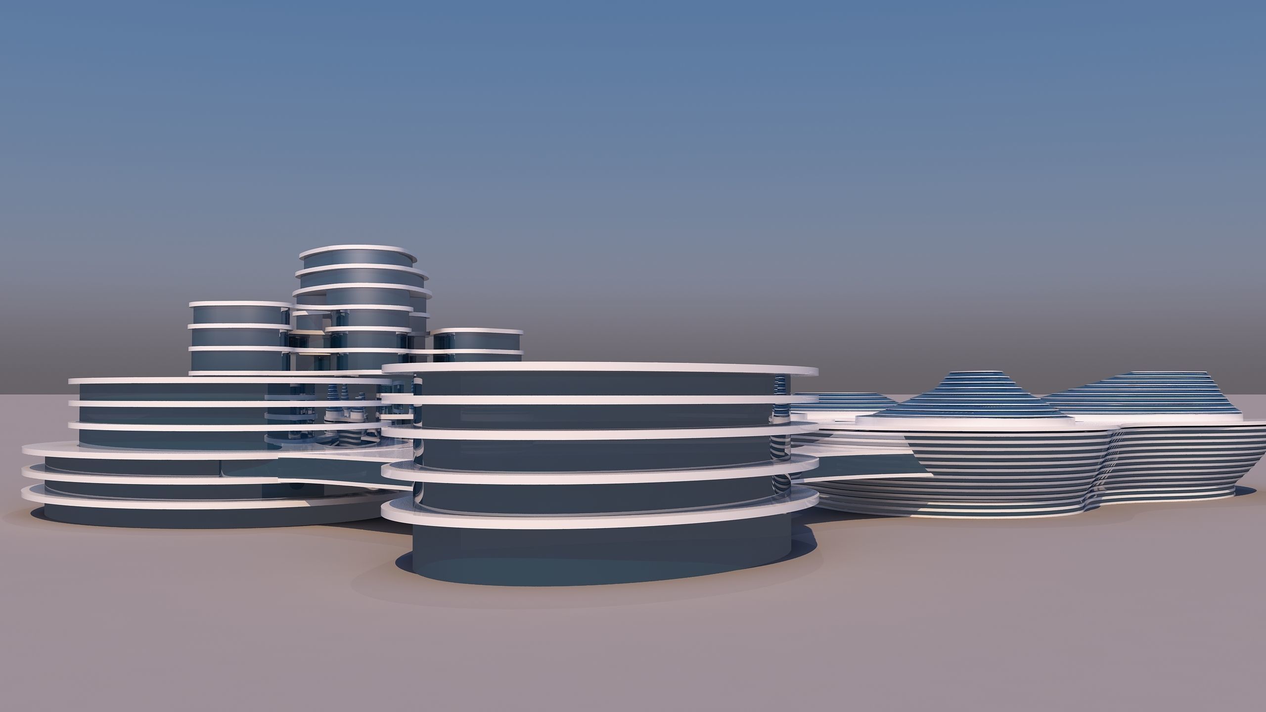 0119 - Modern Building 3D model_9