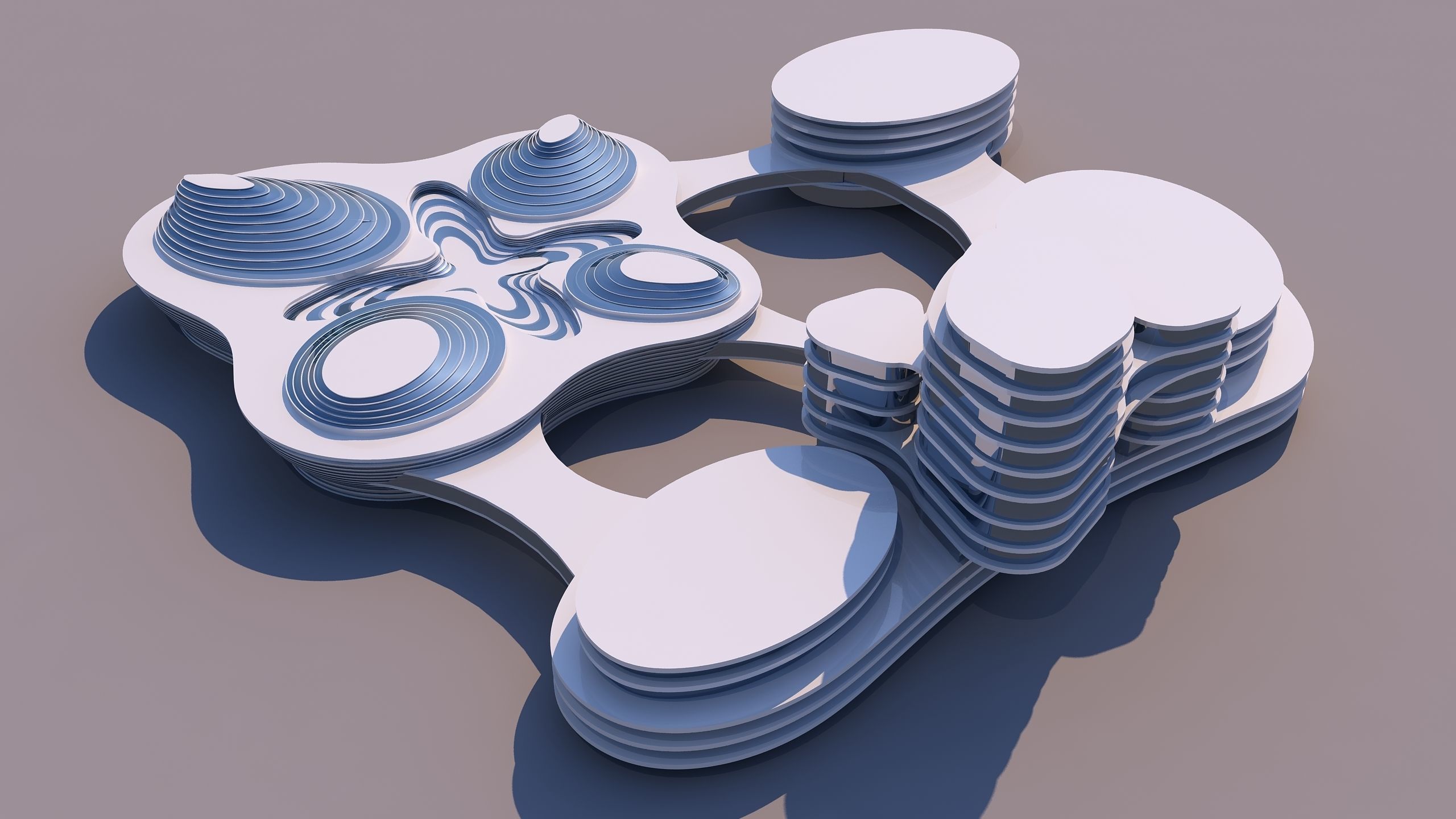 0119 - Modern Building 3D model_3