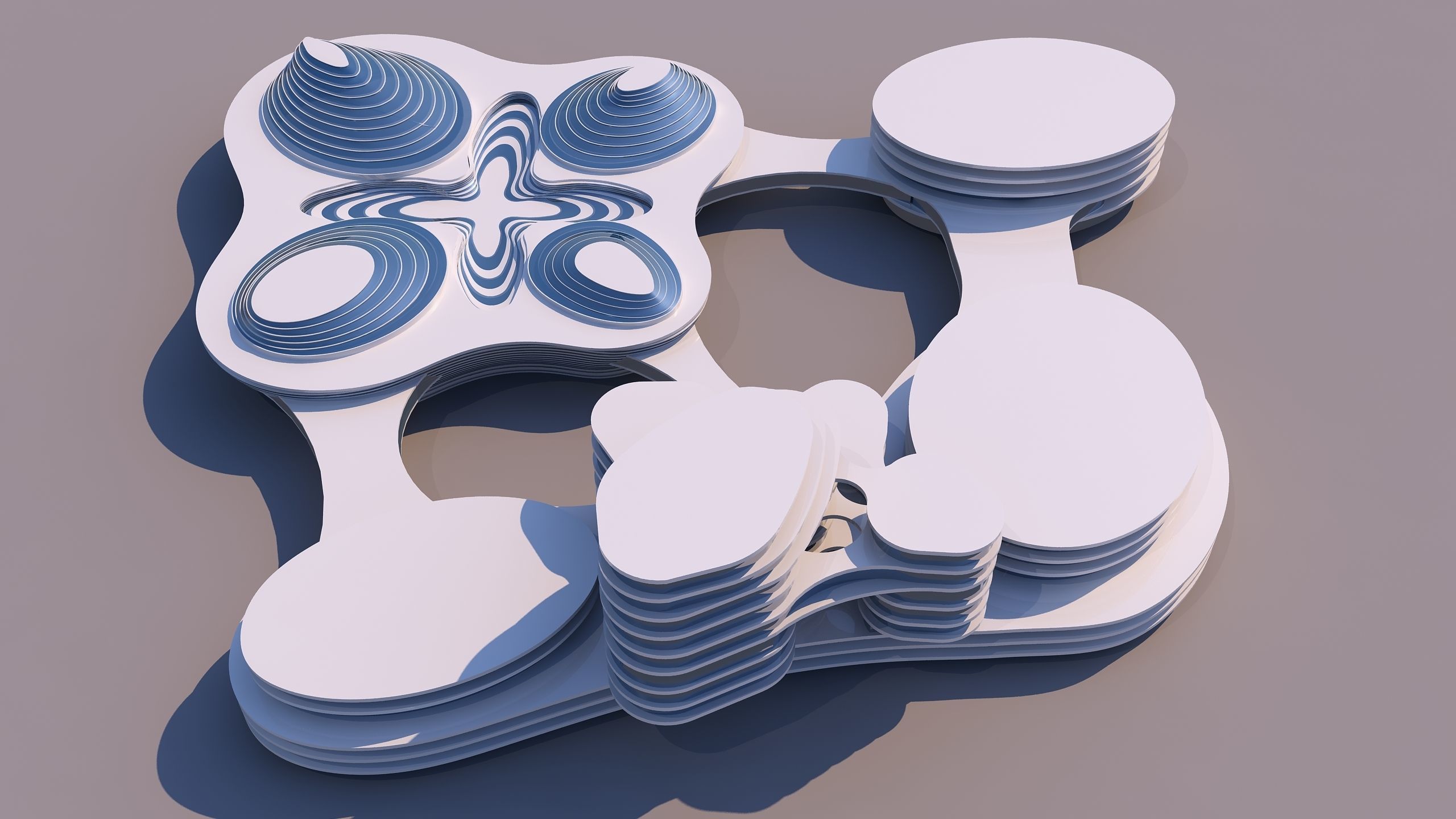 0119 - Modern Building 3D model_4