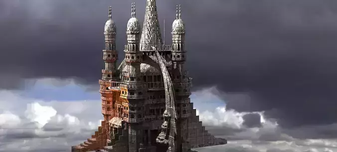 Vizier Tower ancient Temple 2