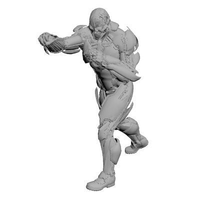 Superhero concept 3D model_8