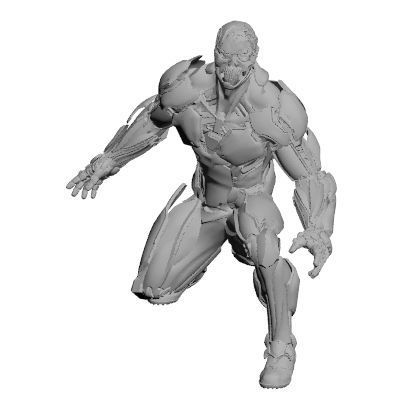 Superhero concept 3D model_8