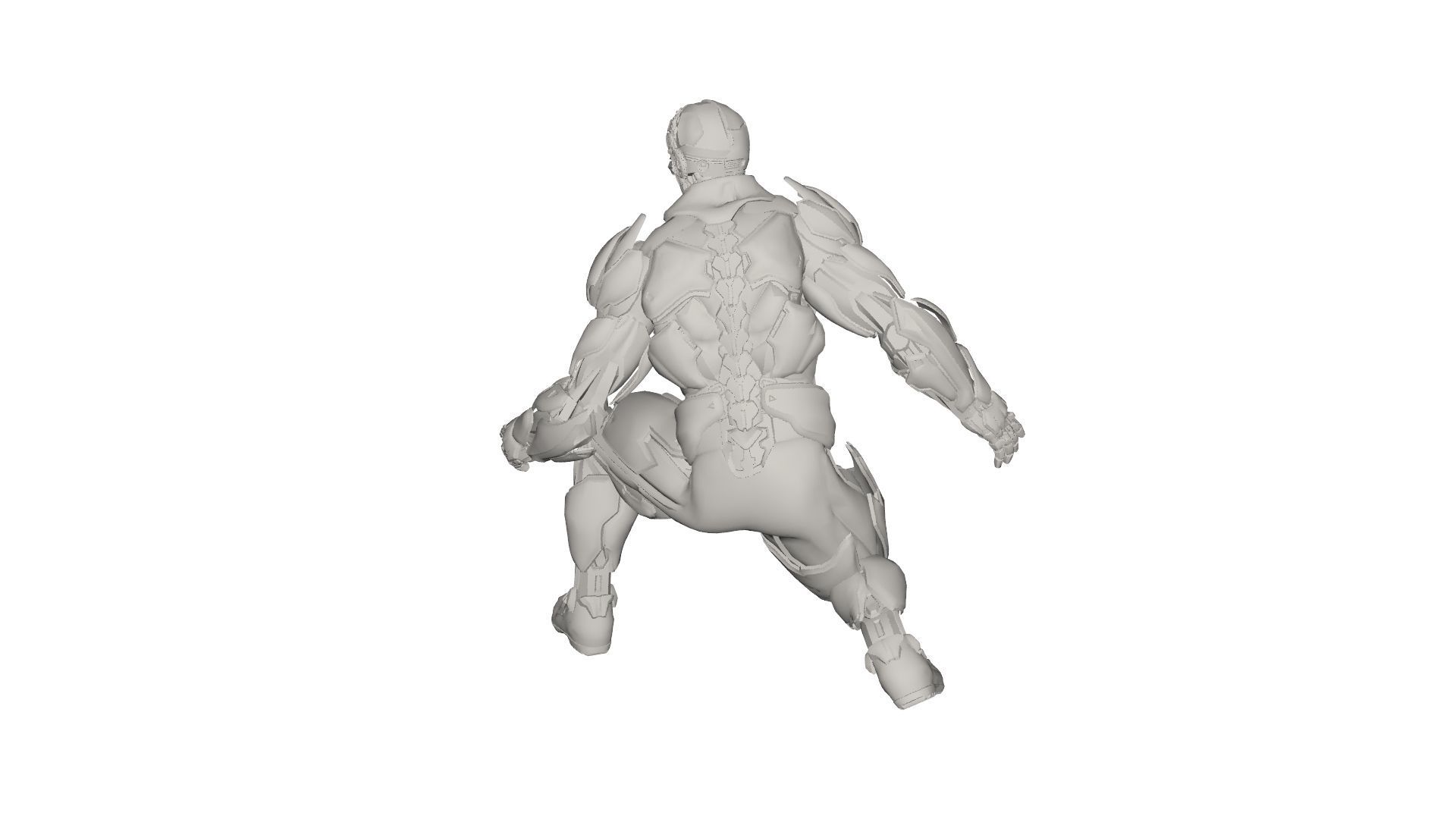 Superhero concept 3D model_4
