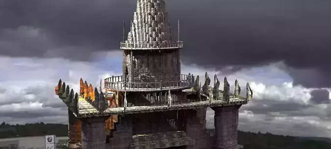 Vizier Tower ancient Temple 4