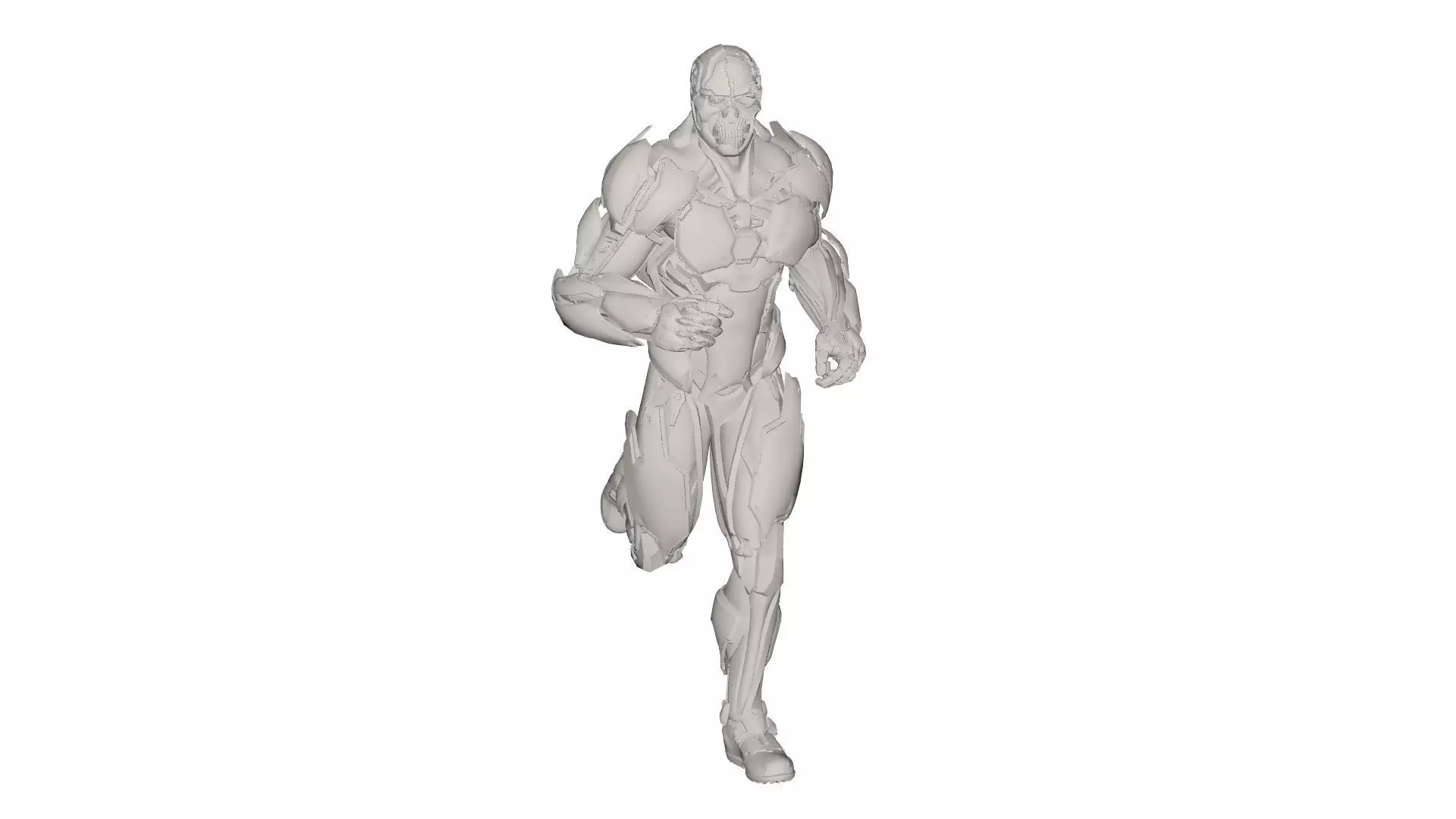 Superhero concept 3D model_0