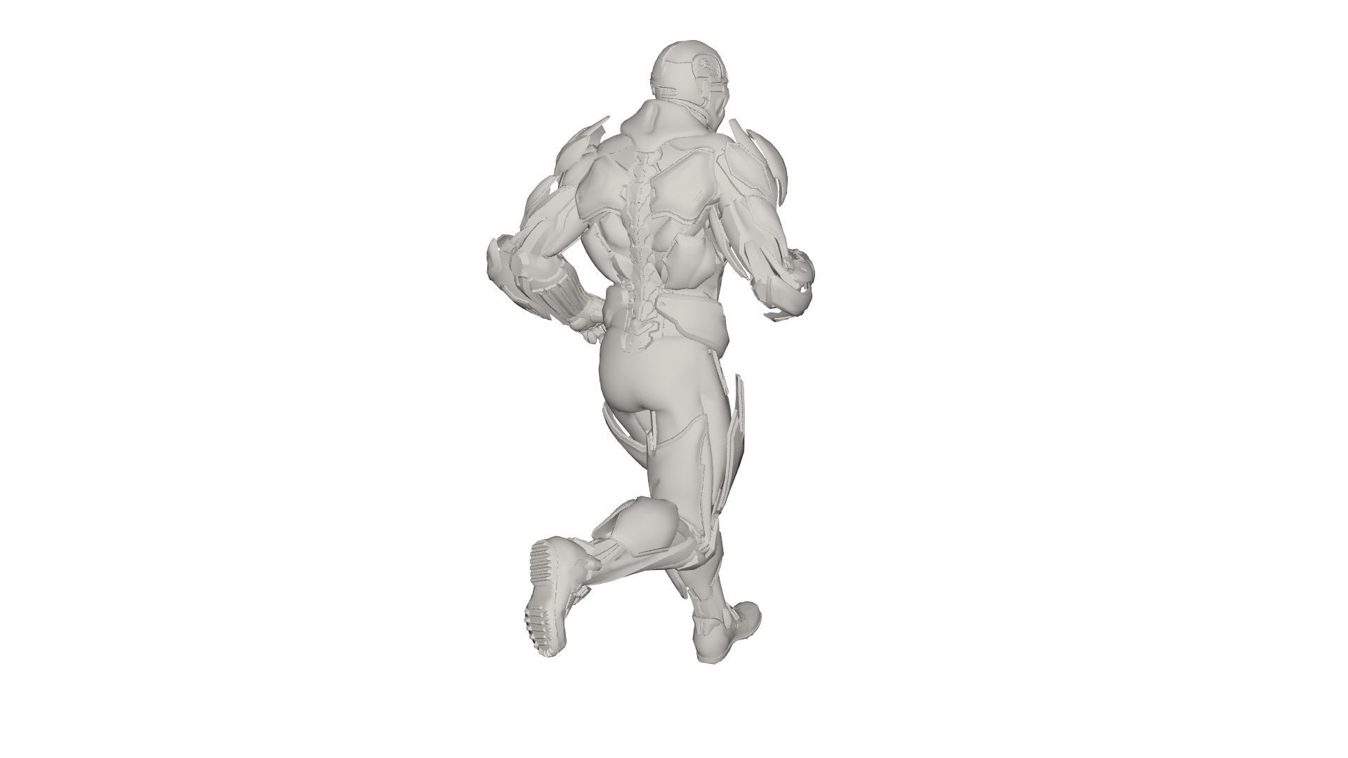 Superhero concept 3D model_3
