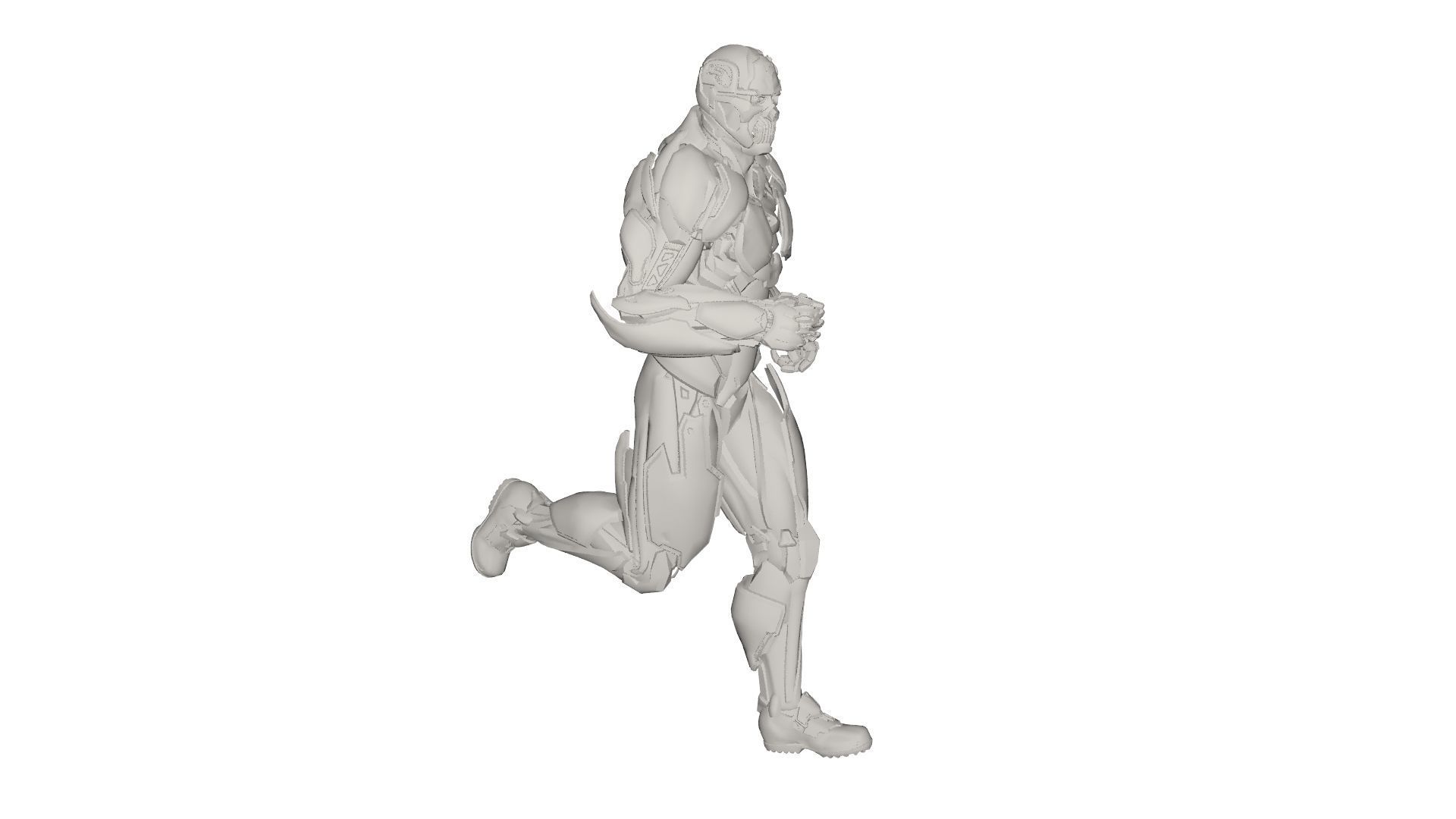 Superhero concept 3D model_1