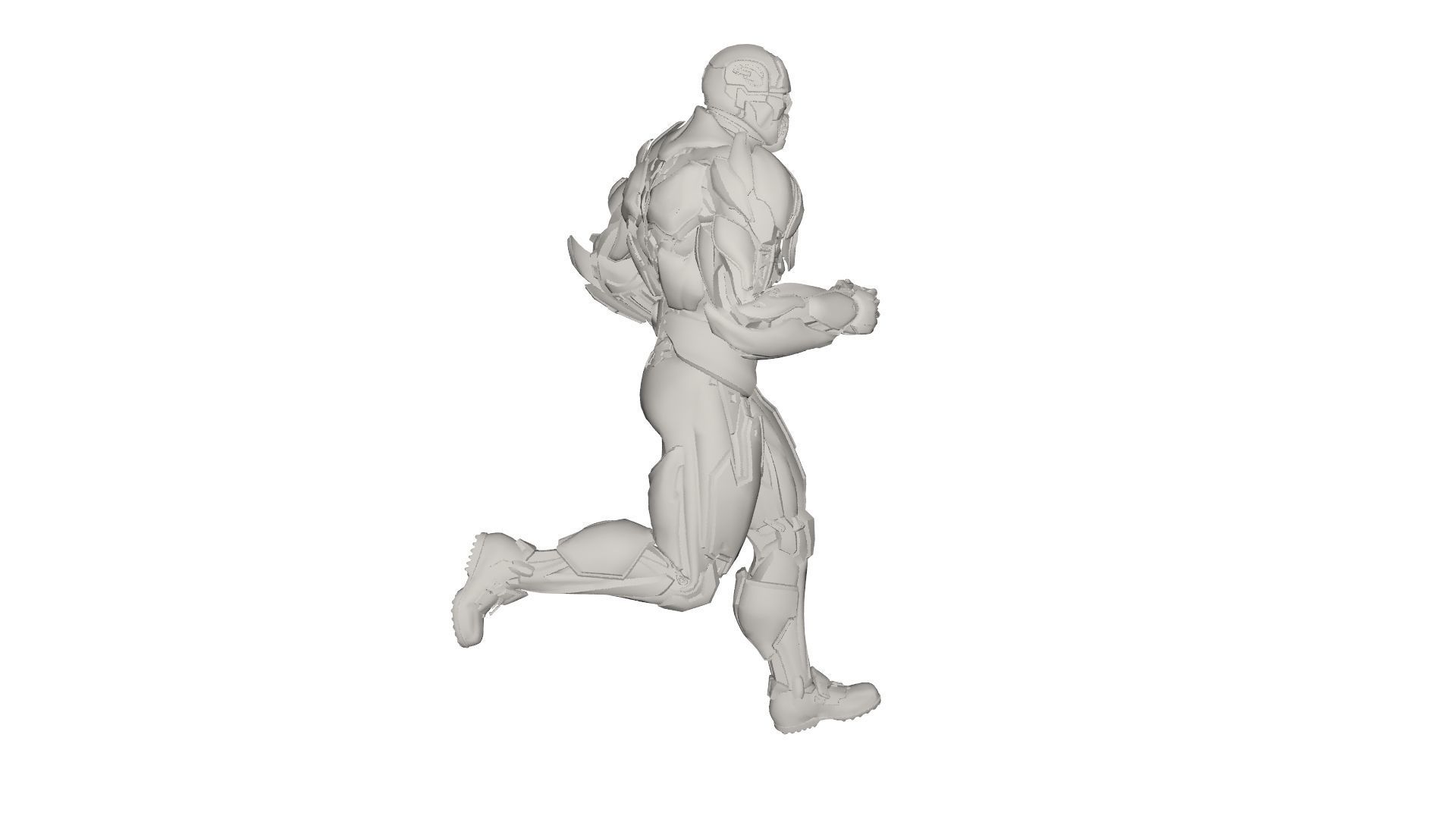 Superhero concept 3D model_2