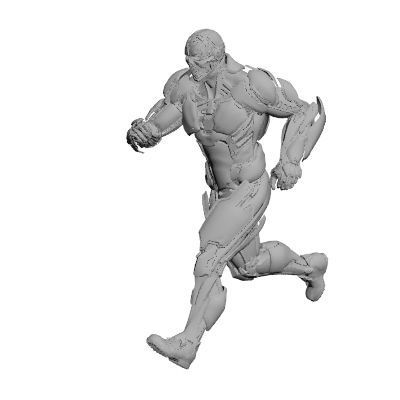 Superhero concept 3D model_8