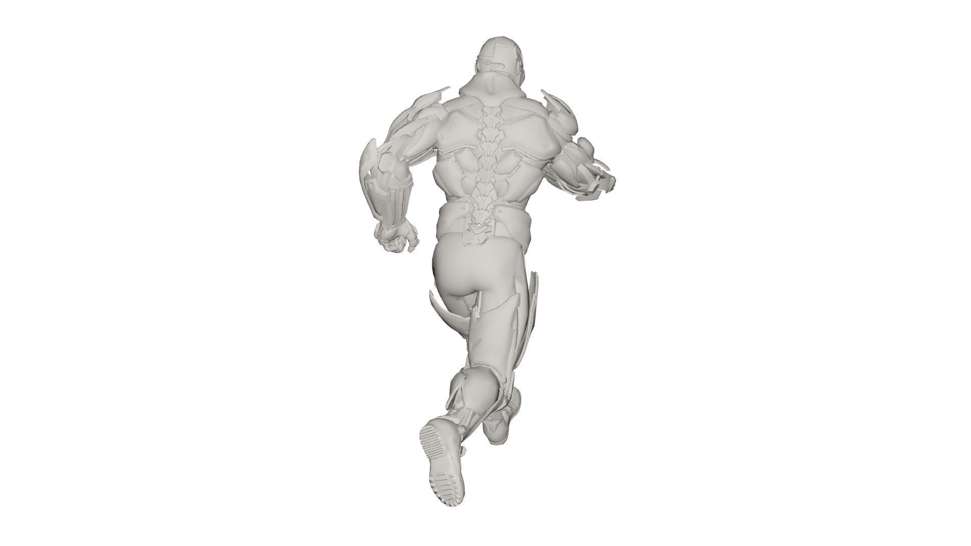Superhero concept 3D model_3
