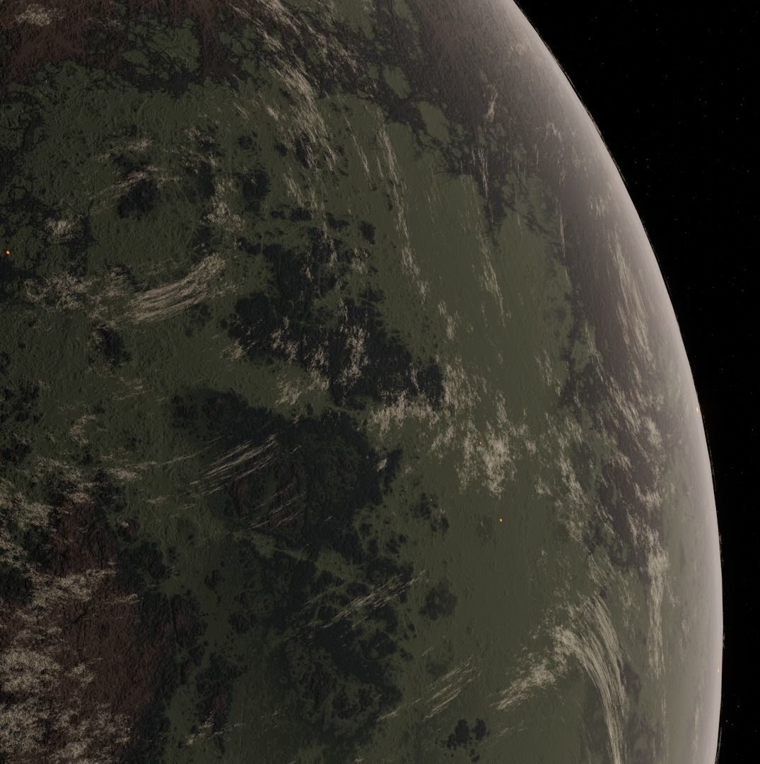 Planet Space Ready to game Low-poly 3D model_6