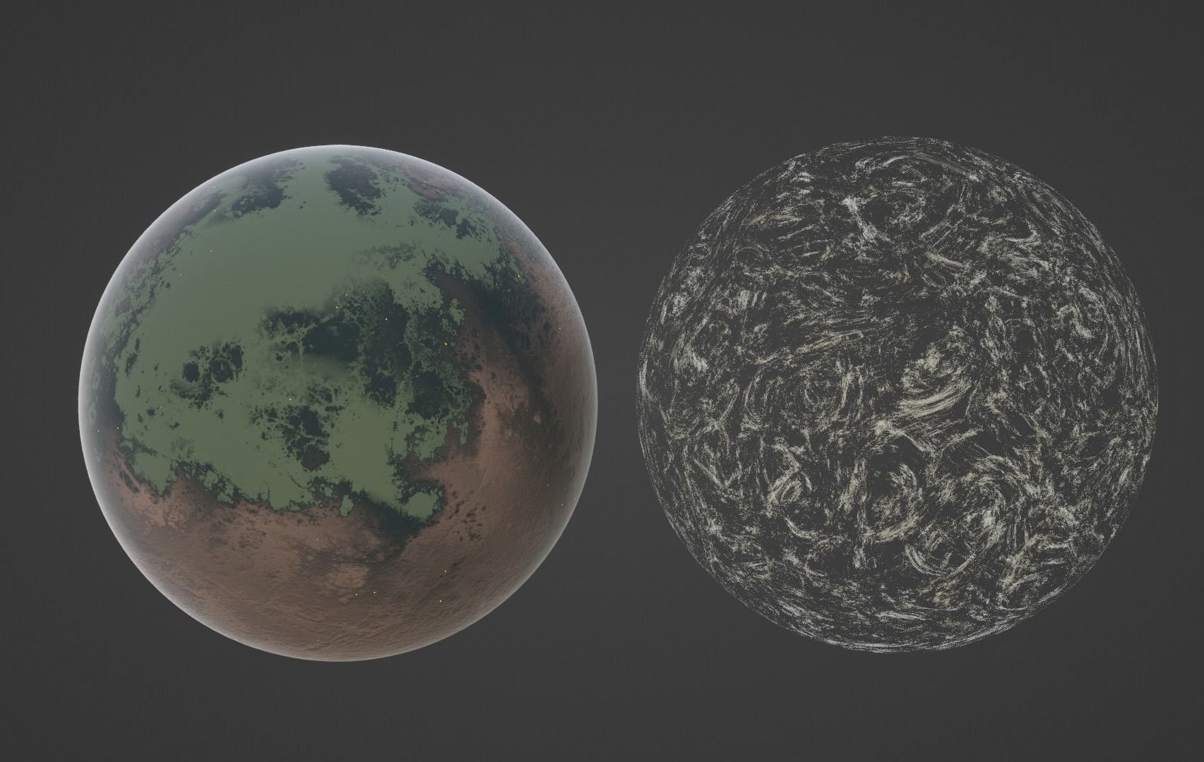 Planet Space Ready to game Low-poly 3D model_20