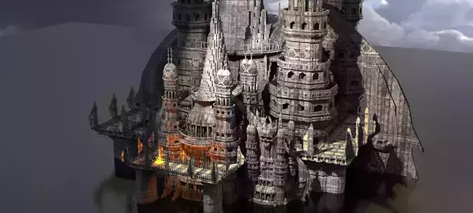 Jinn Temple Towers Kit bash 2