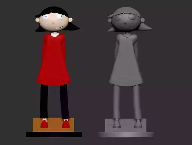 RHONDA -- HEY ARNOLD 3D print model