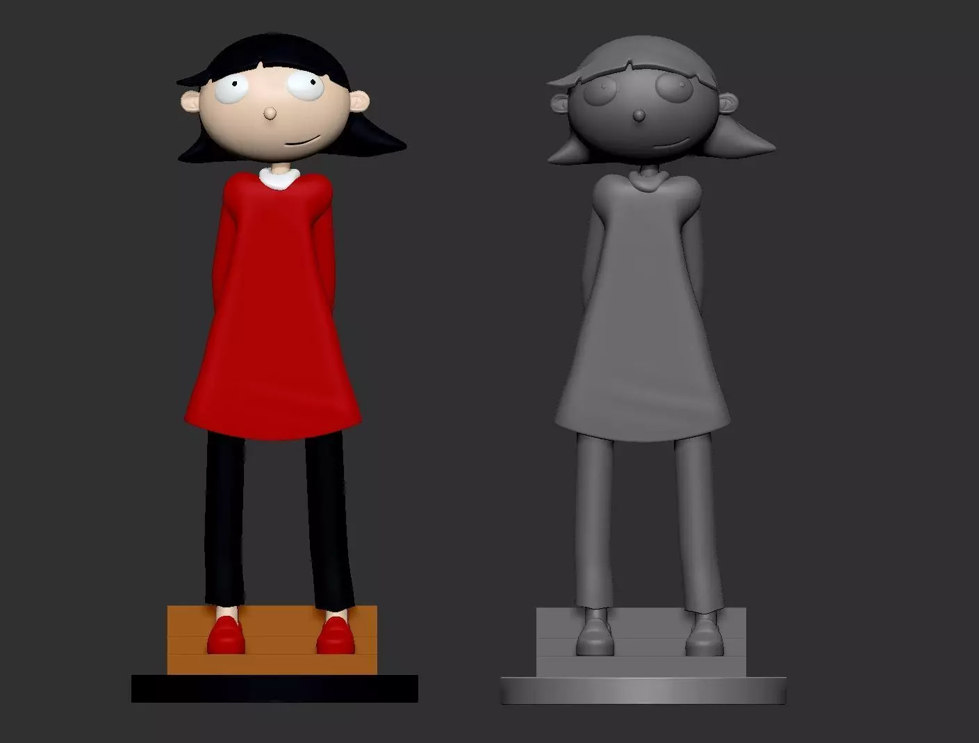 RHONDA -- HEY ARNOLD 3D print model_0