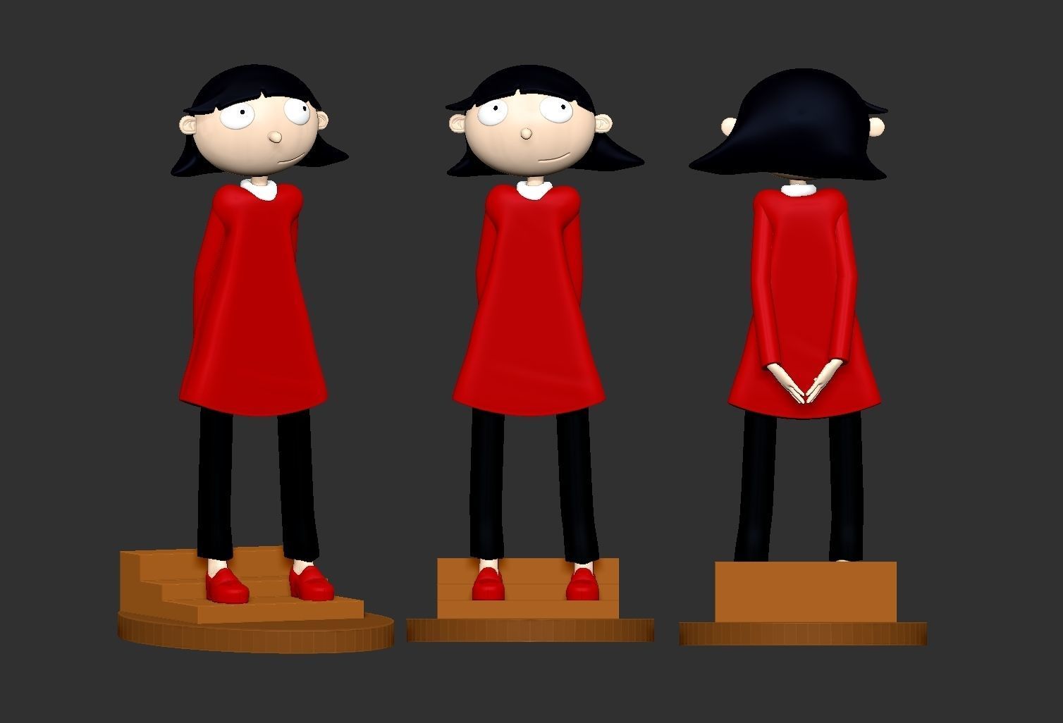 RHONDA -- HEY ARNOLD 3D print model_2