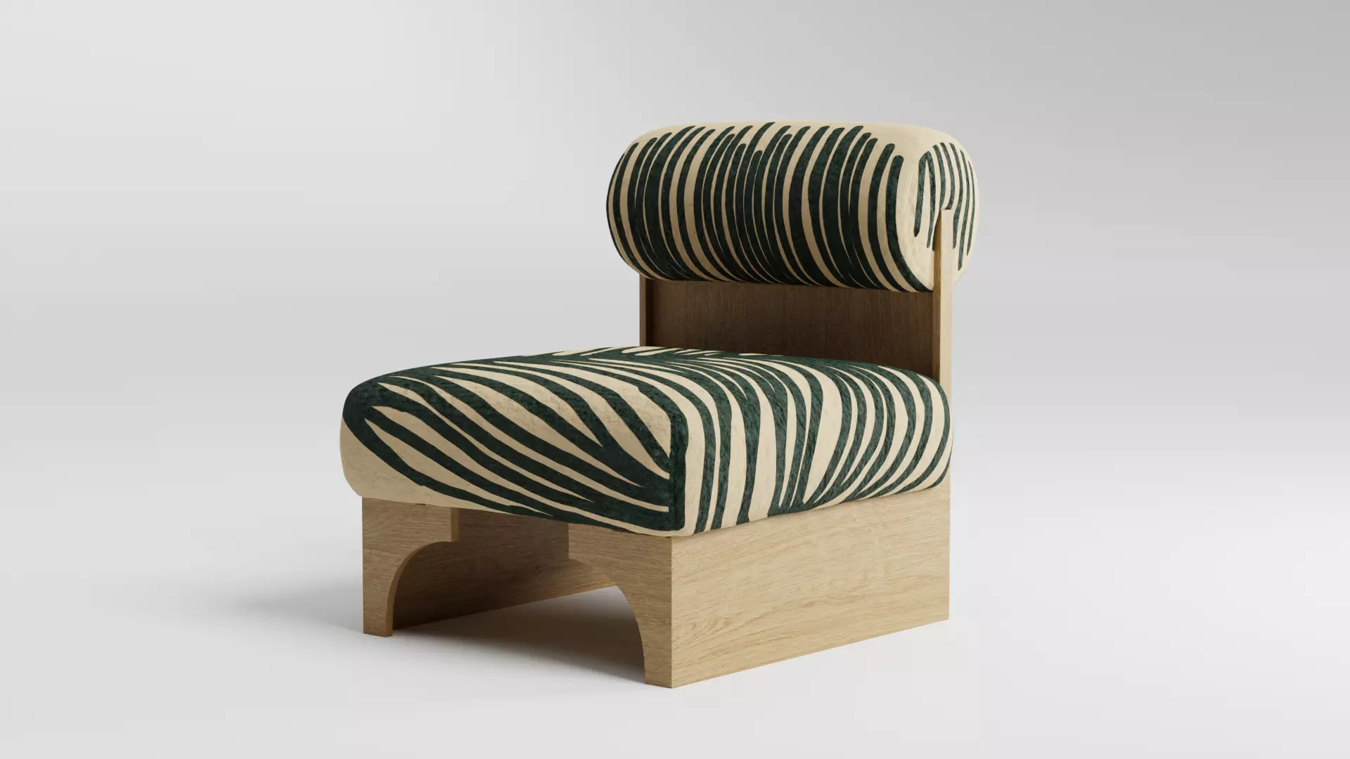 Pamela Accent Arm Chair 3D model