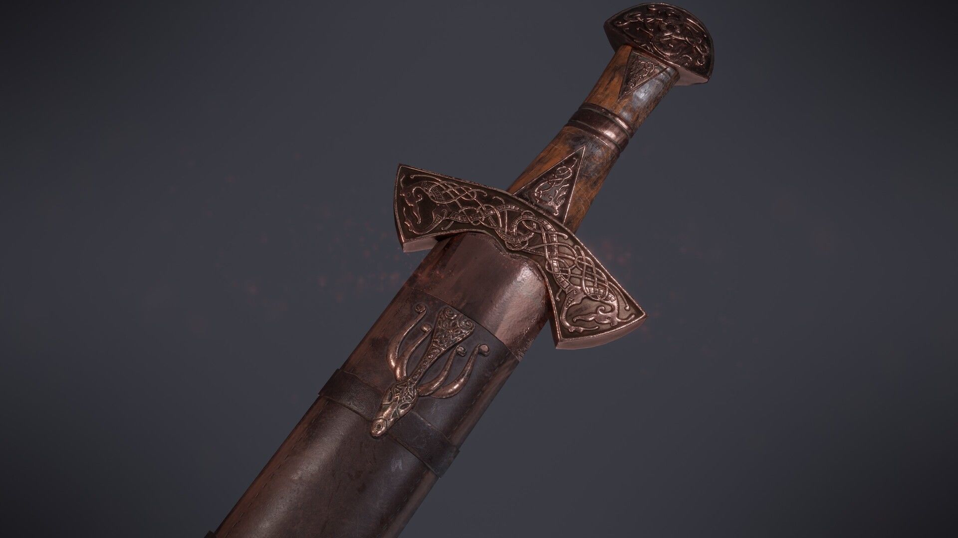 Viking Sword - 1 3D model_2