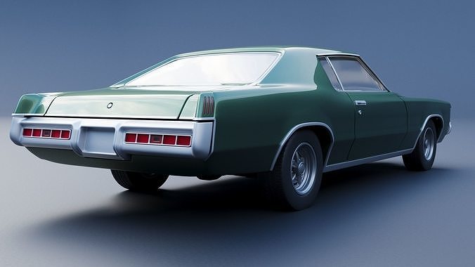 Pontiac Grand Prix 1969  3D print model 5