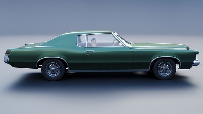 Pontiac Grand Prix 1969  3D print model 7