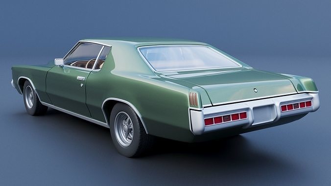 Pontiac Grand Prix 1969  3D print model 4