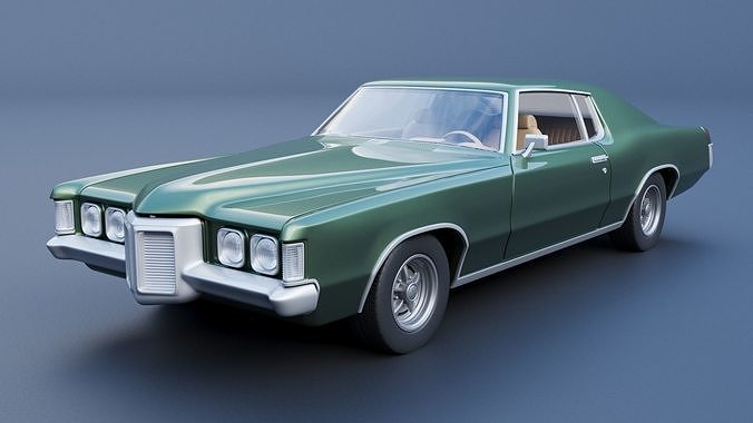 Pontiac Grand Prix 1969  3D print model 2