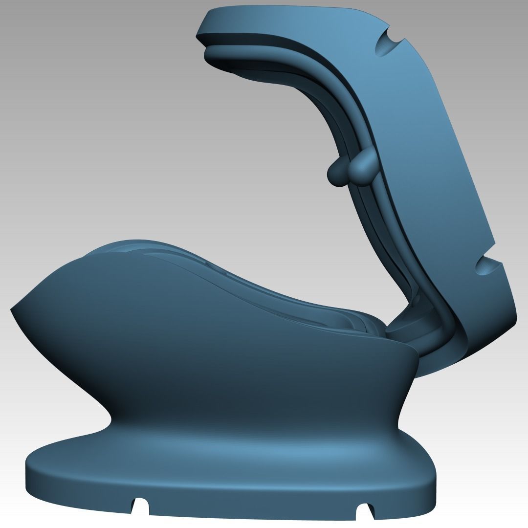 SILICONE NOSE MOLD 3D print model_4