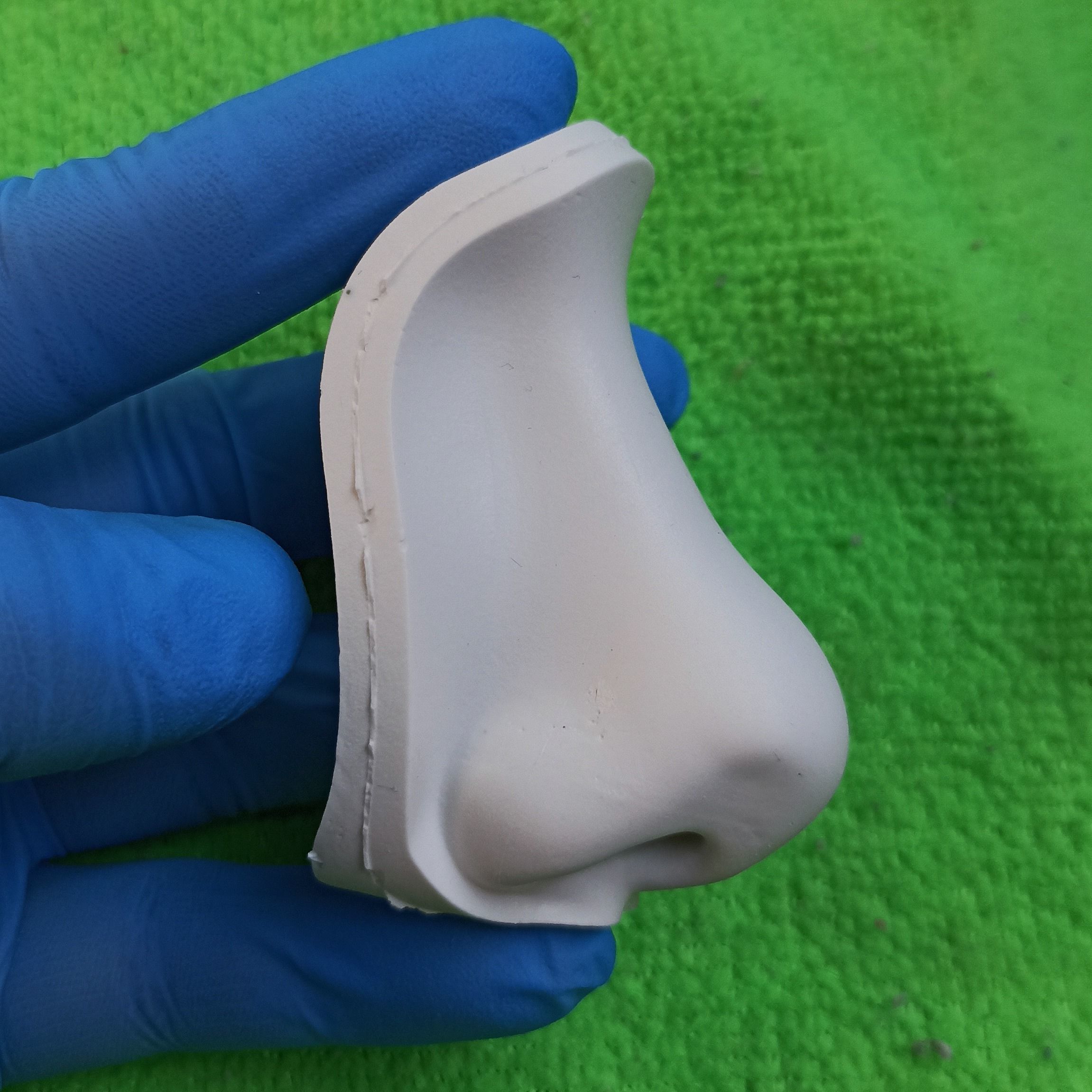 SILICONE NOSE MOLD 3D print model_8