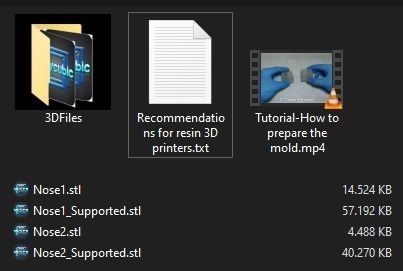 SILICONE NOSE MOLD 3D print model_10