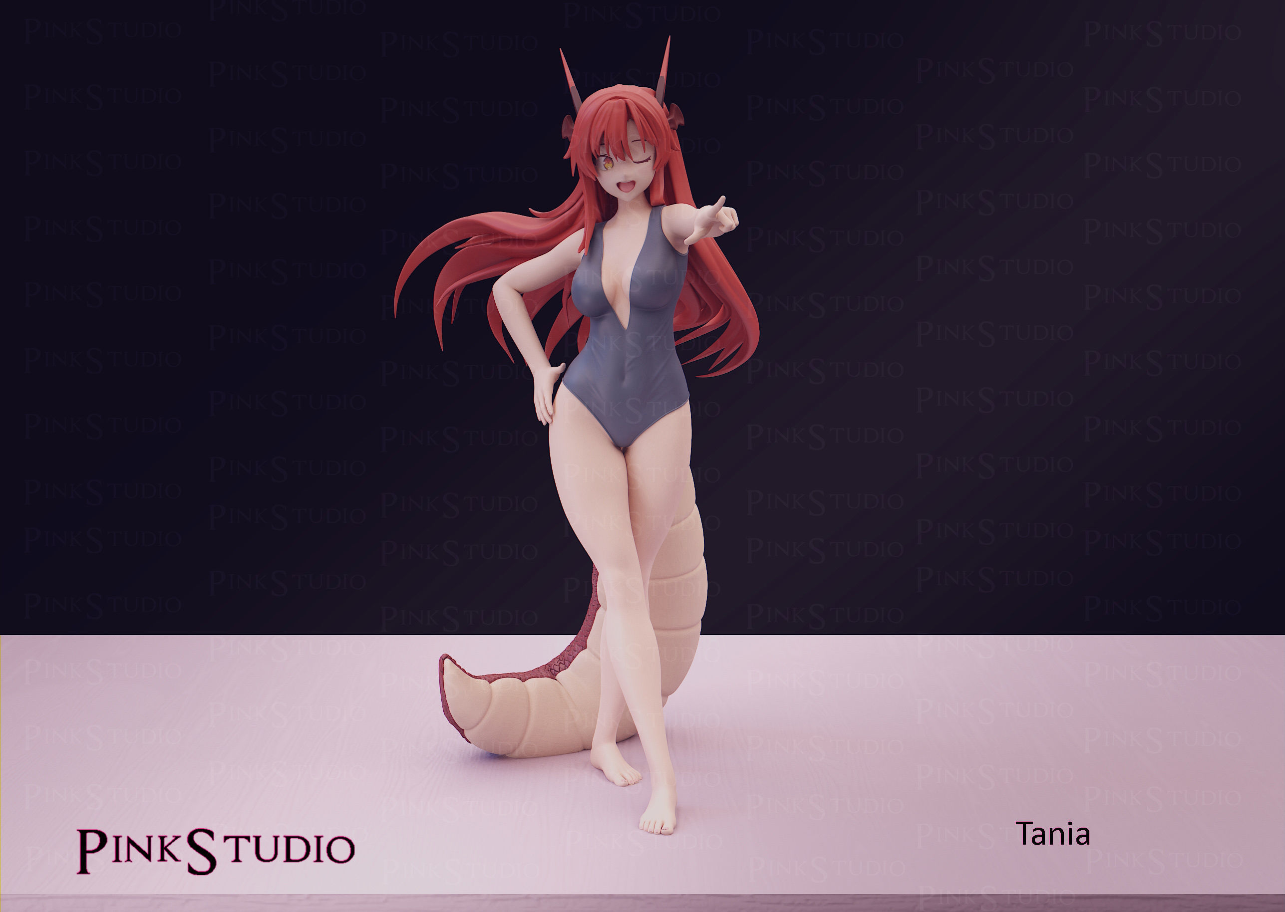Beast Tamer - Tania 3D print model_2