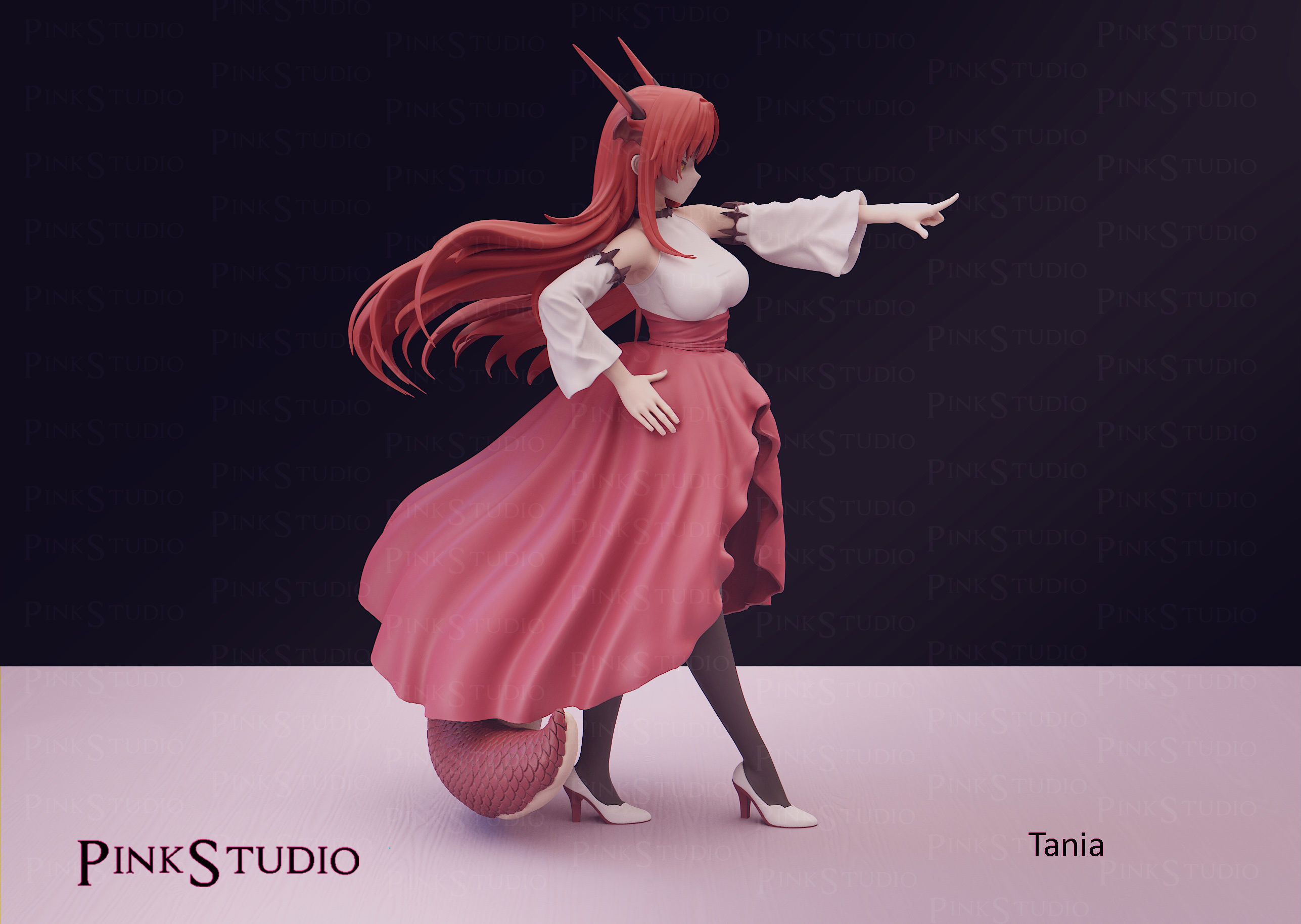Beast Tamer - Tania 3D print model_3