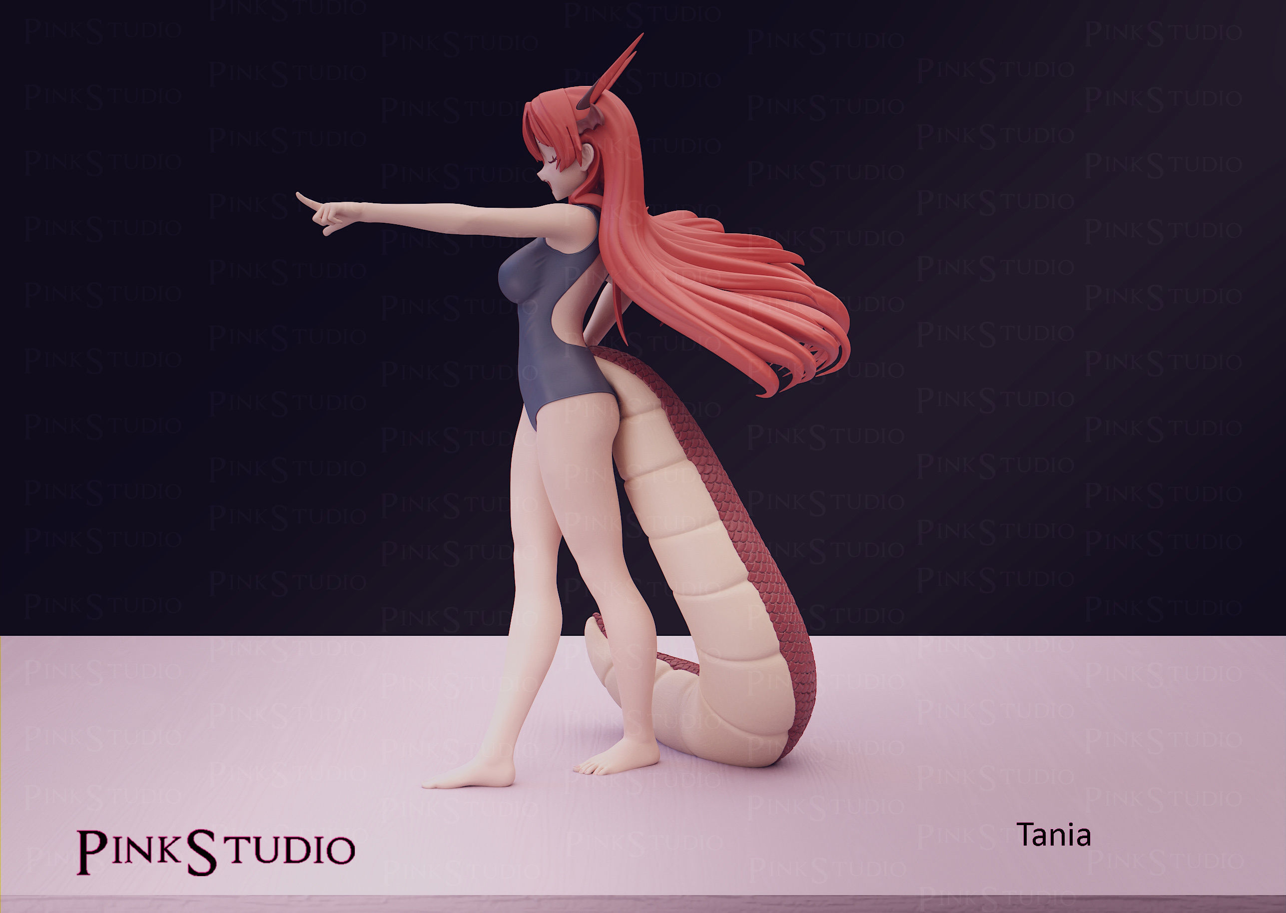 Beast Tamer - Tania 3D print model_8