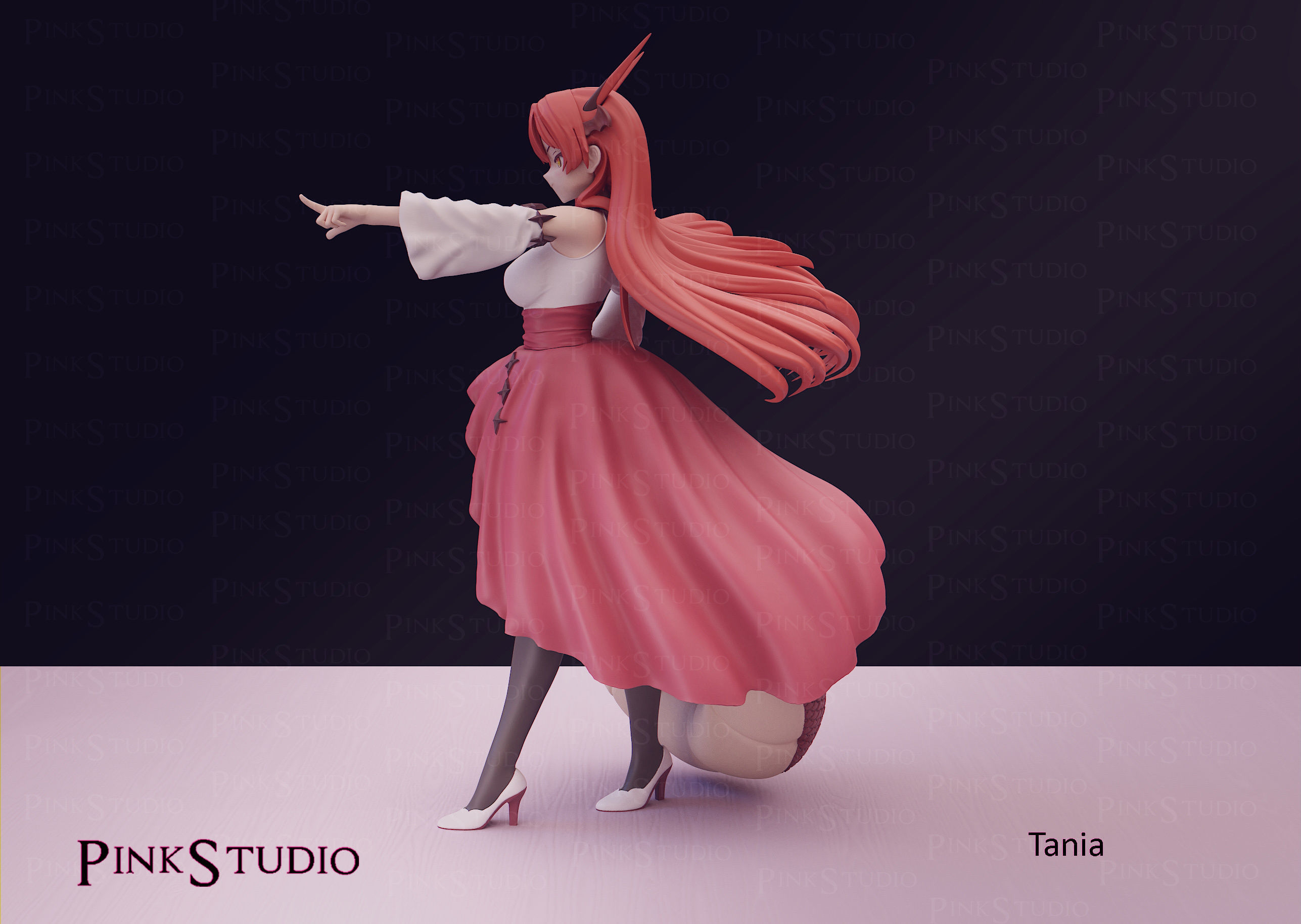 Beast Tamer - Tania 3D print model_7