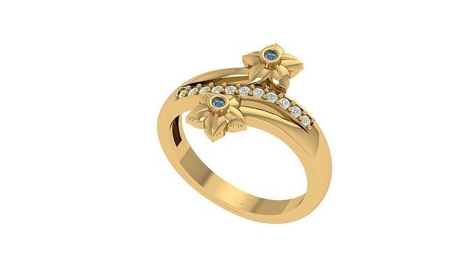 Engagement Ring 3D print model