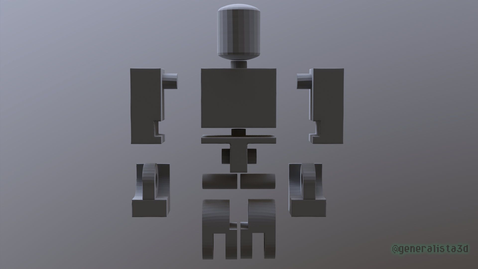 Roblox base toys printable 3D print model_9