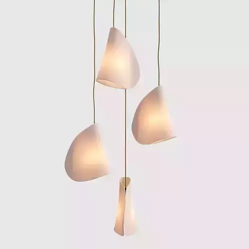 3D Bocci 21 Single Pendant model Low-poly 3D model