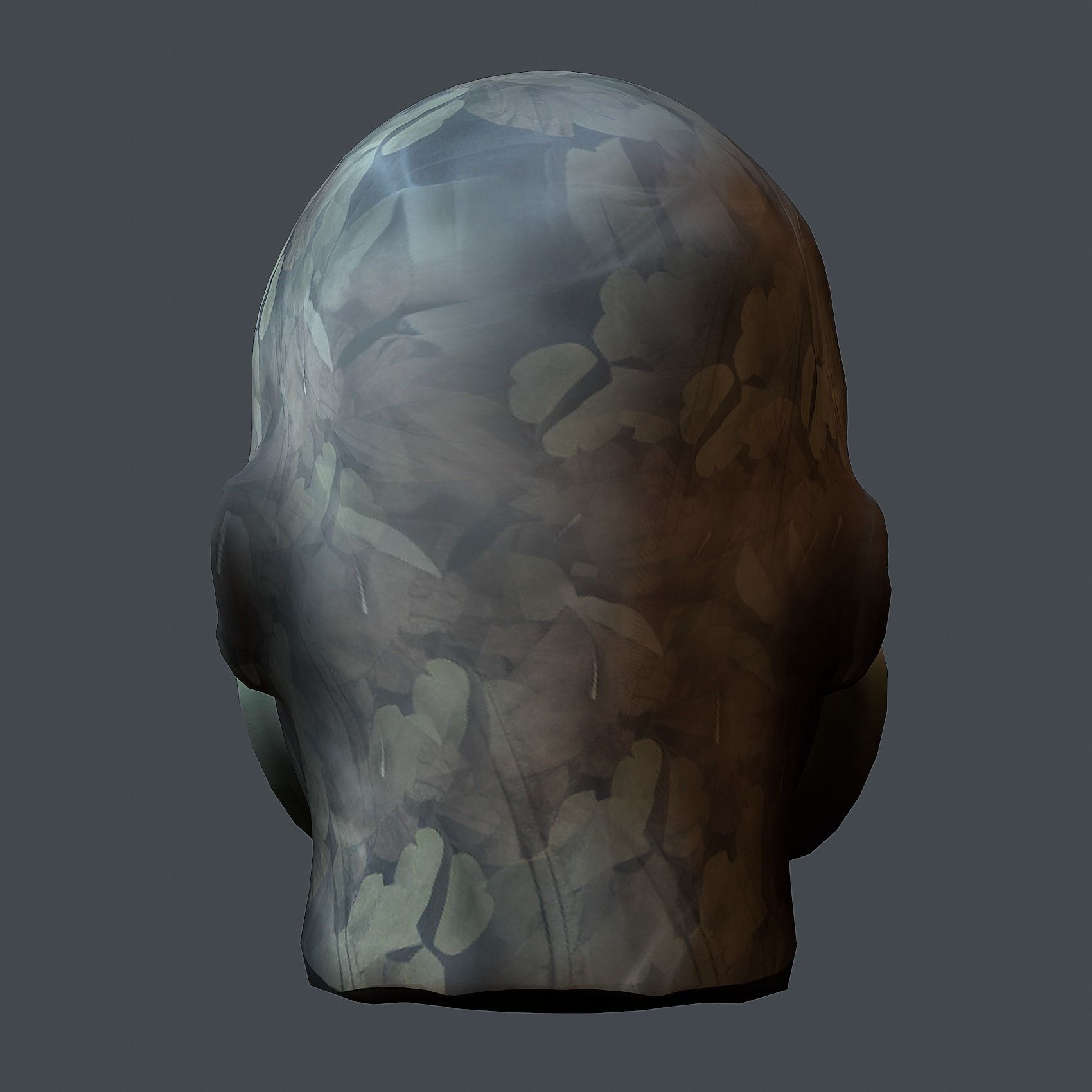 Helmet 3d model military combat Military Low-poly Low-poly 3D model_7