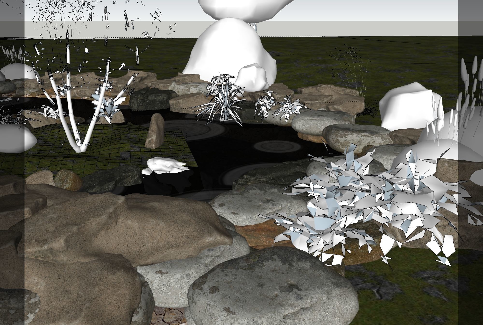 Full file Landscape 3D model 3D model_3